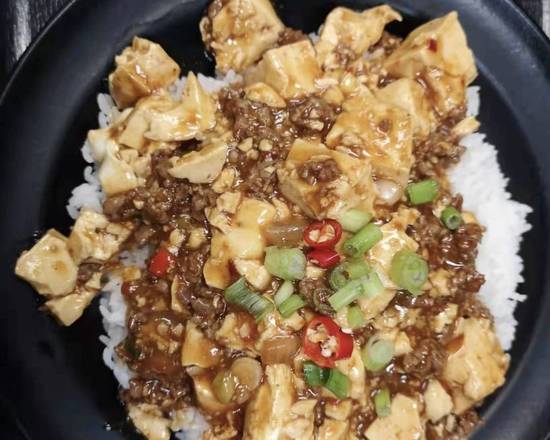 Mapo tofu rice麻婆豆腐饭